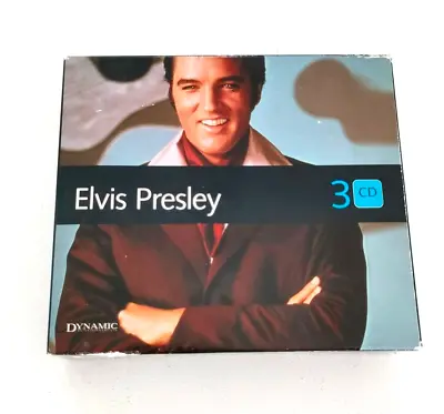 Elvis Presley 3 CD Set - CD 1 Live CD 2 Studio CD 3 Interviews 1950's Rare  • $24.95