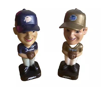 VINTAGE MLB Baseball BOBBLEHEAD All Star Game Set Of 2 Fotoball Bobble Head 2002 • $4