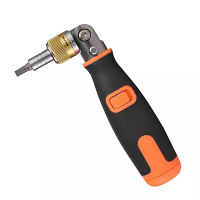 Two-way Ratchet Screwdriver 10-in-1 Multi-bit Ratchet Screw Drivers Set S6P2 • £13.63