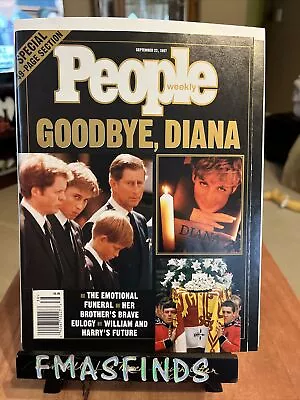 B1 1997 GOODBYE PRINCESS DIANA PEOPLE Magazine Sept 22 Newsstand  • $20