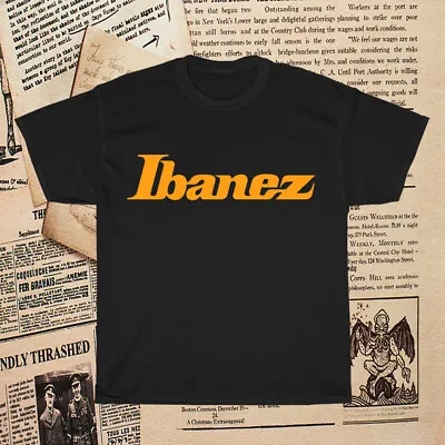 New Ibanez Logo Guitars LOGO Men's T-Shirt Size S To 5XL • $22.99