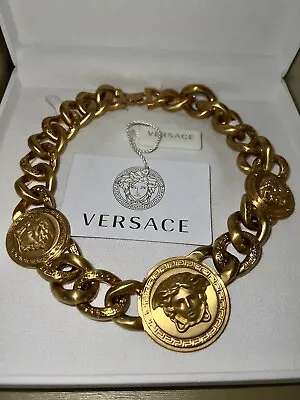 Versace Medusa Chain Necklace Rrp: £1340 • $933.83