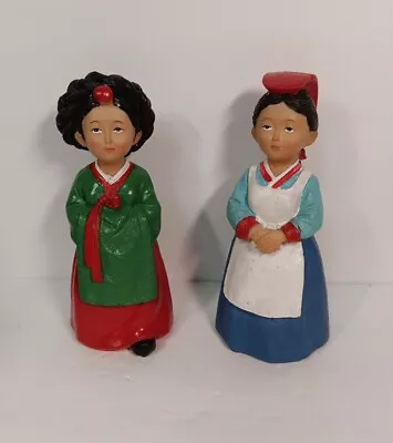 Lot Of 2 Korean Traditional Dae Jang Geum And Court Lady Figures  • $17.97