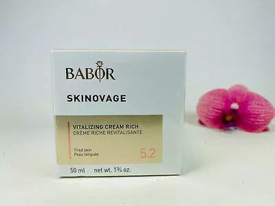 Babor Skinovage Vitalizing Cream Rich Creme Riche Revitalisante 5.2 50ml/1 3/4oz • $59.75