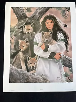 Maija Family Ties Signed Numbered Print With Coa Native American • $185