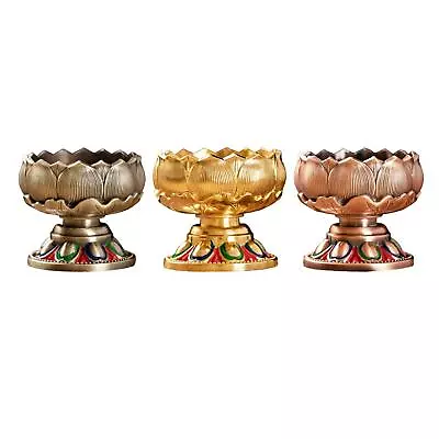 Alloy Tealight Votive Candle Holder Removable Butter Lamp Base Candle Cup Table • $21.77