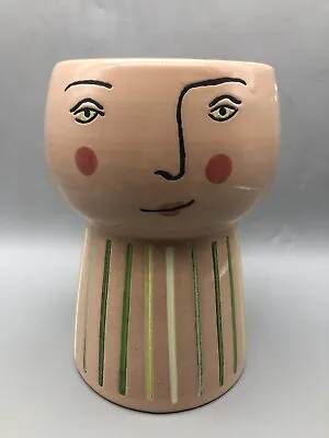 Opalhouse Planter Stoneware Picasso Inspired Mid Century Modern Face Planter 8  • $11.99