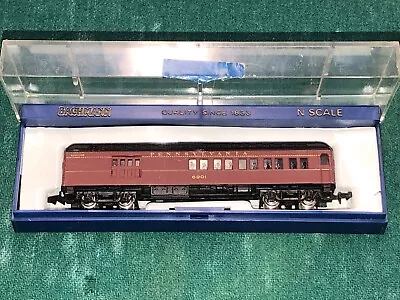 Bachmann N Scale 74164 65’ Standard Combine Lighted Pennsylvania • $20