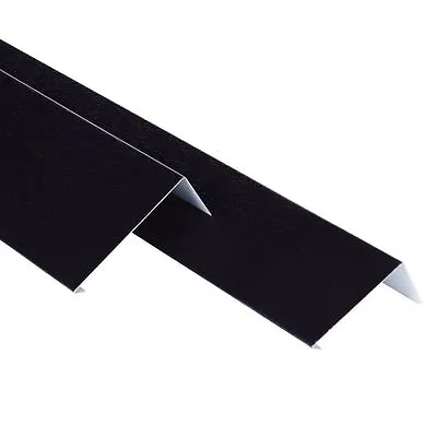 £24.50 • Buy Flat Roof Metal Flashing Trim 3m Lengths Black Grey EPDM Rubber Roofing 40mm