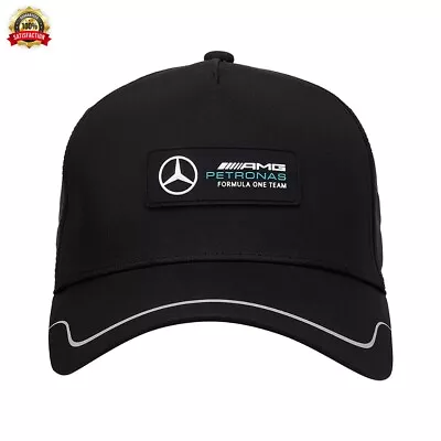 Puma Original Cap Mercedes Amg Petronas Motorsport Baseball Cap Unisex Black • $37.99