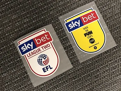 £10 • Buy Leyton Orient Sky Bet EFL League Two 2019/20 Shirt Sleeve Patches - 100% Genuine