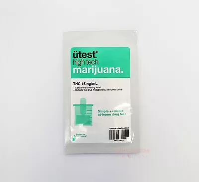 $8.36 • Buy UTest THC Drug Screen Test - 15 Ng/mL PRIVATE @ HOME Urine Marijuana ÜTest WEED