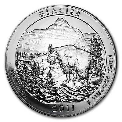 2011 5 Oz Silver ATB Glacier National Park MT • $199.68