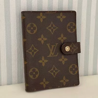 Louis Vuitton Monogram Agenda PM Notebook Cover R20005 LV CA0979 • £146.17