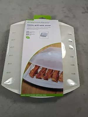 Progressive Prepsolutions Bacon Grill With Cover Tray Microwave/Dishwasher Safe • $19.98