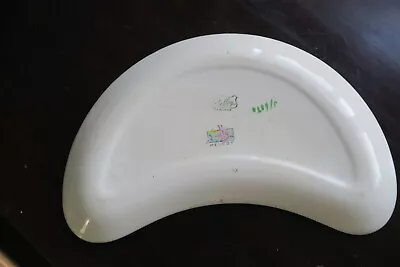 £30 • Buy Shelley  Melody  Crescent Dish 22cm X 12cm, Perfect Condition, Multicoloured