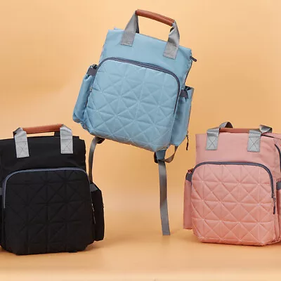 £16.99 • Buy Baby Diaper Nappy Changing Bag Large Rucksack Backpack Maternity Bag