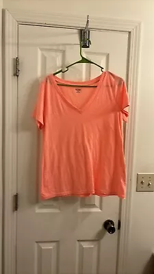 Mossimo Supply Co T Shirt Size XL Womens Orange NWOT • $12