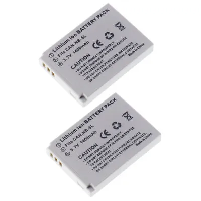 2x Battery For NB-5L Canon PowerShot S100 S110 SX200 IS SX210 IS SX220 HS SX230 • $13.29