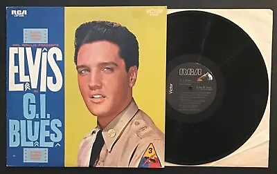 ELVIS PRESLEY - G.I BLUES - LP - RCA — NM- | Stereo • $10