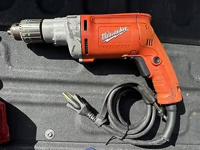 Milwaukee 0299-20 1/2in Magnum Drill With Chuck Key - Red • $40