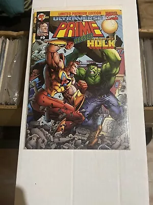 Ultraverse Prime Versus The Incredible Hulk #0 Malibu Marvel Comics 1995 Sleeved • $14.99