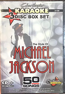 Karaoke : Michael Jackson Hits NEW 50 Songs (CD 2009 3 Discs Chartbuster) • $27.99