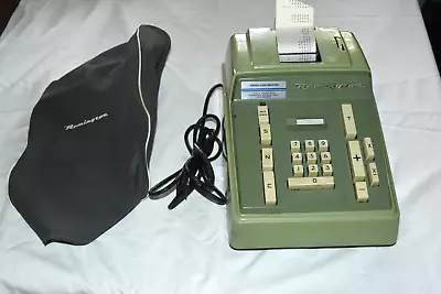 Vintage REMINGTON Professional Desktop Electric ADDING MACHINE Works Great ! USA • $56.83