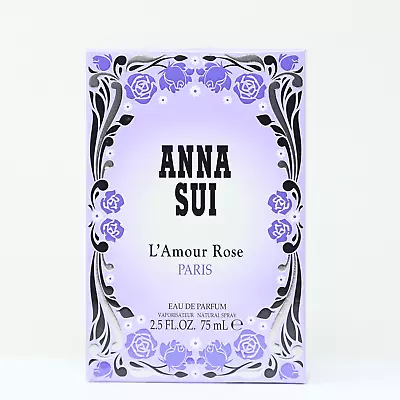 Anna Sui L'Amour Rose Paris Eau De Parfum For Women Spray  2.5oz /  75ml NEW! • $32.79