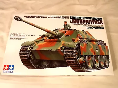 1/35 Tamiya German WWII Tank Destroyer Jagdpanther Late Version # 35203 • $37.95