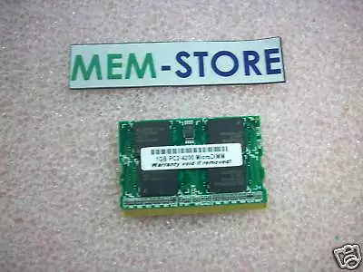 CF-BAV1024U 1GB DDR2-533 MicroDIMM Memory Panasonic • $27