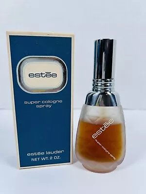 Vintage Estee Lauder Super Cologne Spray Perfume RARE *2oz* With Box Dead Stock • $178