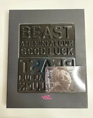 BEAST B2ST - Good Luck 6th Mini Album Black Ver. W/ Jang Hyunseung Photocard • $30