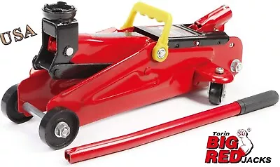 2 Ton BIG RED Red Trolley Service/Floor Jack T82002-BR • $60.90