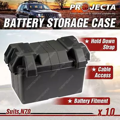 PROJECTA N70 Size Battery Storage Case Storage Box Bulk Pack Of 10 • $307.33