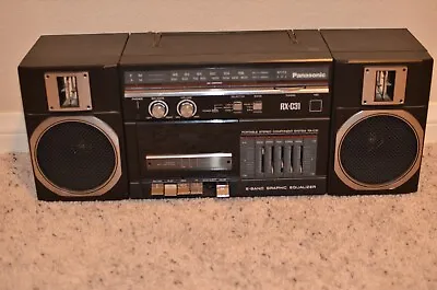 Panasonic AM-FM Radio/Cassette Recorder Vintage RX-C31 Boombox • $50