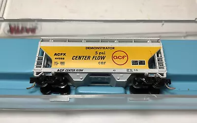 Atlas 3901 N Scale ACF Demonstrator 2 Bay Centerflow Hopper #44586 LN/Box • $18.50