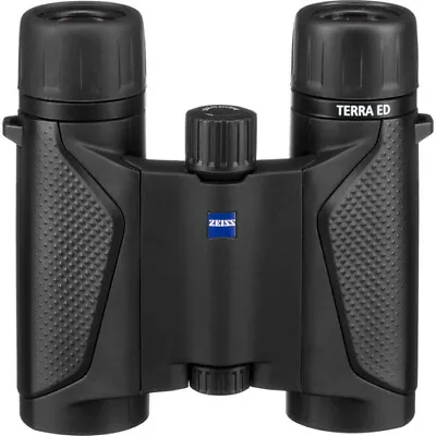 Carl Zeiss Terra ED 10 X 25 Compact Binoculars In Black / Black (UK Stock)  BNIB • £289