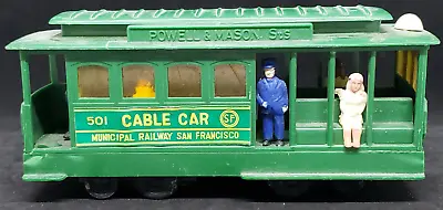 San Francisco 501 Cable Car Powell & Mason Sts. Municipal Railway  HONG KONG VTG • $7.91