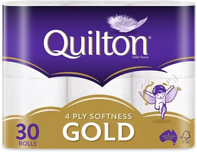 $28.99 • Buy New Quilton Toilet Paper Tissue Rolls 4-Ply 140 Sheets-Best Selling Toilet Paper