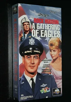 A Gathering Of  Eagles VHS Cassette Tape 1963 New Factory Sealed Rock Hudson • $20.24