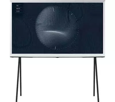 Samsung QE65LS01BGUXXU 65  TV The Serif QLED 4K UHD HDR Smart In Cloud White • £1553.76