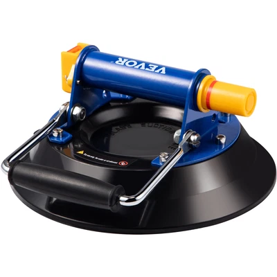 $57.59 • Buy VEVOR 10'' Glass Lifting Vacuum Suction Cup Glass Lifter Glass Granite 275LBS