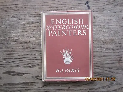 Britain In Pictures-english Water Colour Painters-paris-collins-1945-1st -vgcc • £8.50