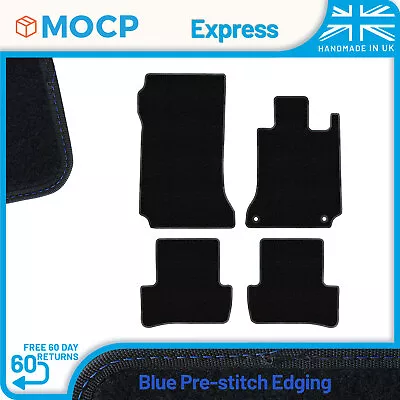 Express With Blue Pre-Stitch Trim Car Mats To Fit Mercedes C-Class W204 Saloo... • $29.12