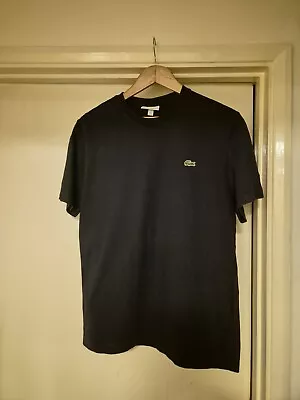 Mens Lacoste Blue T.shirt Size Medium • £9.30