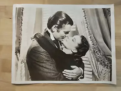 CLARK GABLE + VIVIEN LEIGH GONE WITH THE WIND 1939 Oversize Original Photo XXL • $119.99