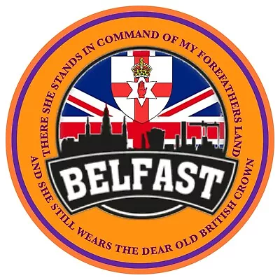 £3 • Buy Rangers Fc Ulster Northern Ireland LINFIELD Fc Chelsea Badges  Queen’s Platinum