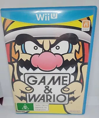 Game & And Wario - Nintendo Wii U Game Complete- Free AUS Post • $69.90