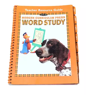 Phonics Modern Curriculum Press Word Study Level D Teacher's • $5
